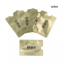 Load image into Gallery viewer, 50PCS/Pack Anti Rfid Blocking Reader Lock Card Holder