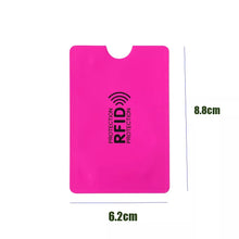 Load image into Gallery viewer, 50PCS/Pack Anti Rfid Blocking Reader Lock Card Holder