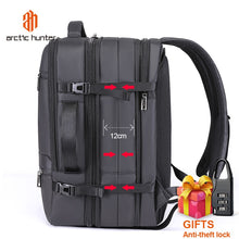 Load image into Gallery viewer, Backpack for 15"17" Laptop Backpacks: Water Repellent, Multifunction Bag with USB Charging