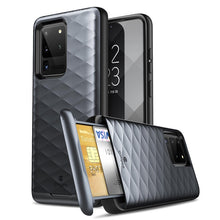 Load image into Gallery viewer, For Samsung Galaxy S20 Ultra 5G Case Protective Wallet Cover With Built-in Credit Card/ID Card Slot - travelprosonline