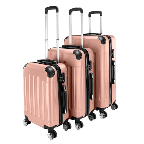 Luggage 3 Piece Set Suitcase Spinner Hardshell Lightweight 20
