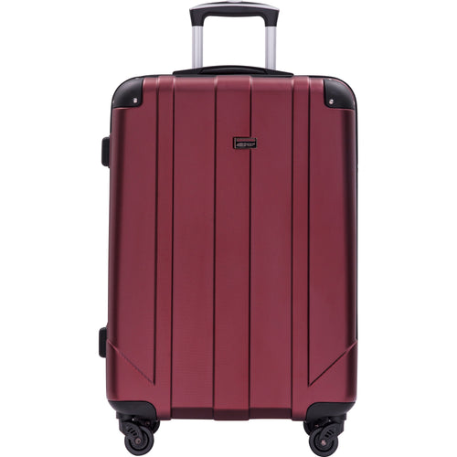 Spinner Luggage with Built-in TSAs Protective Corners P.E.T Light Weight Carry-On 20