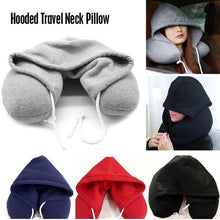 Load image into Gallery viewer, Hooded Travel Pillow - travelprosonline