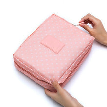 Load image into Gallery viewer, Cosmetic Bag: Women Toiletries Organizer- Waterproof