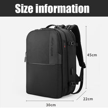 Load image into Gallery viewer, ARCTIC HUNTER Men's Backpack- Fits 17 inch Laptop with USB Recharging / Multi-layer Space