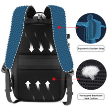 Load image into Gallery viewer, ARCTIC HUNTER Men's Backpack- Fits 17 inch Laptop with USB Recharging / Multi-layer Space