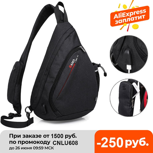 Shoulder Bags USB Charge Crossbody Bag - travelprosonline