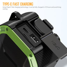 Load image into Gallery viewer, Emergency Solar Hand Crank Radio 5000mAh Power Bank Charger with Flash Light Outdoor Camping Survival Radio