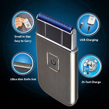 Load image into Gallery viewer, Electric Shaver Safety Razor ,USB Rechargeable, Cordless Trimmer - travelprosonline