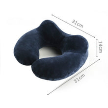 Load image into Gallery viewer, U-Shape Travel Pillow for Airplane - Inflatable - travelprosonline