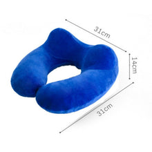 Load image into Gallery viewer, U-Shape Travel Pillow for Airplane - Inflatable - travelprosonline