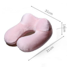 Load image into Gallery viewer, U-Shape Travel Pillow for Airplane - Inflatable - travelprosonline