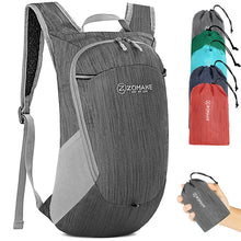 Load image into Gallery viewer, Ultra Lightweight Packable Backpack- Small, Water Resistant Travel Hiking Daypack
