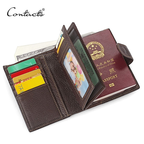 Real Genuine Leather passport Holder - travelprosonline
