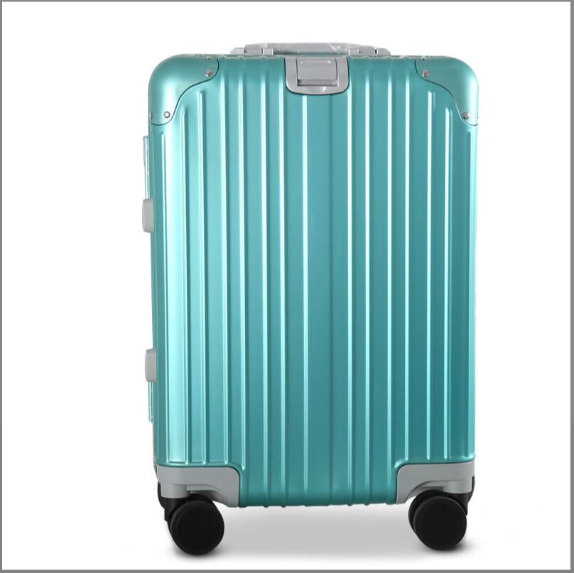 New metal suitcase custom all-aluminum magnesium alloy