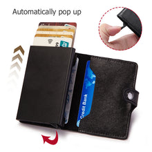 Load image into Gallery viewer, 2022 Rfid Blocking Credit Card Holder Mens Smart Wallet
