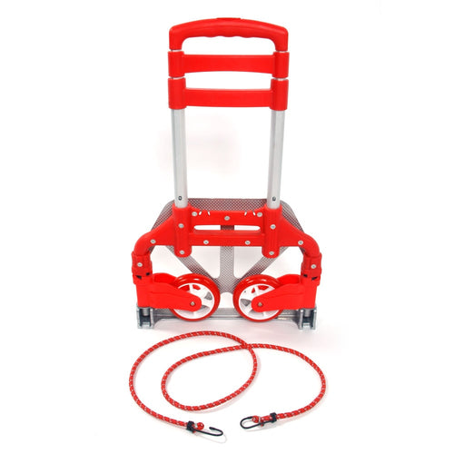 Portable Aluminum Cart Folding Dolly (Hand truck for luggage) - travelprosonline