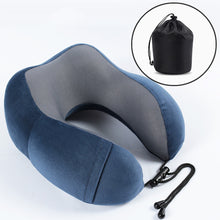 Load image into Gallery viewer, Memory Foam U-Shape Travel Pillow - travelprosonline
