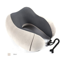 Load image into Gallery viewer, Memory Foam U-Shape Travel Pillow - travelprosonline
