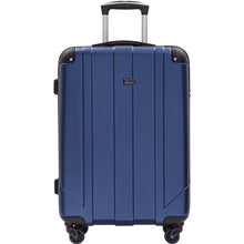 Load image into Gallery viewer, Spinner Luggage with Built-in TSAs Protective Corners P.E.T Light Weight Carry-On 20&quot; 24&quot; 28&quot; Suitcases (28 inch, Mahogany Red) - travelprosonline
