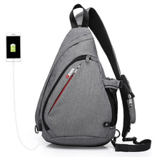Load image into Gallery viewer, Shoulder Bags USB Charge Crossbody Bag - travelprosonline
