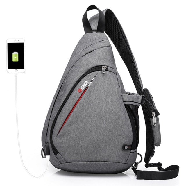 Shoulder Bags USB Charge Crossbody Bag - travelprosonline