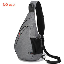 Load image into Gallery viewer, Shoulder Bags USB Charge Crossbody Bag - travelprosonline
