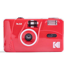 Load image into Gallery viewer, KODAK Vintage Retro M35 / M38 35mm Reusable Film Camera Sky Blue/ Yellow / Mint Green / Pink / Red / Cobalt Blue - travelprosonline

