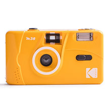 Load image into Gallery viewer, KODAK Vintage Retro M35 / M38 35mm Reusable Film Camera Sky Blue/ Yellow / Mint Green / Pink / Red / Cobalt Blue - travelprosonline
