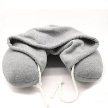 Load image into Gallery viewer, Hooded Travel Pillow - travelprosonline
