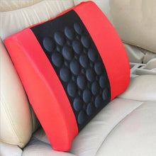 Load image into Gallery viewer, Car Electric Massage Cushion Lumbar Pillow - travelprosonline
