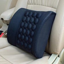 Load image into Gallery viewer, Car Electric Massage Cushion Lumbar Pillow - travelprosonline
