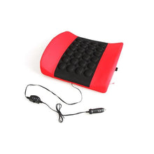 Load image into Gallery viewer, Car Electric Massage Cushion Lumbar Pillow - travelprosonline
