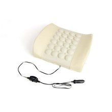 Load image into Gallery viewer, Car Electric Massage Cushion Lumbar Pillow - travelprosonline
