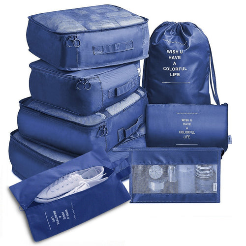 Travel Organizer Storage Bags, Suitcase Packing Set-8pcs Set - travelprosonline