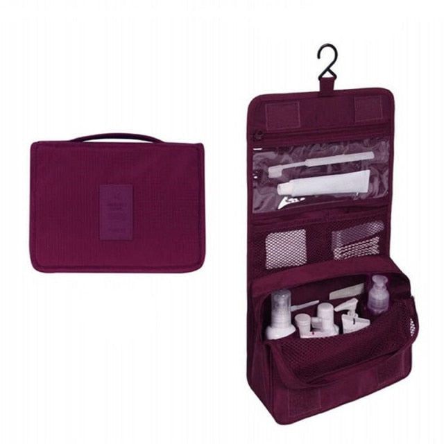 Makeup Bag: Travel Cosmetic Bag: Waterproof Toiletries Storage Bags