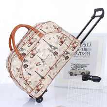 Load image into Gallery viewer, Waterproof Travel Bag Summer Style PU Leather , Duffel Bag - travelprosonline
