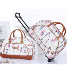 Load image into Gallery viewer, Waterproof Travel Bag Summer Style PU Leather , Duffel Bag - travelprosonline

