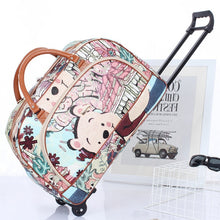 Load image into Gallery viewer, Waterproof Travel Bag Summer Style PU Leather , Duffel Bag - travelprosonline
