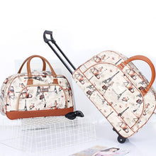 Load image into Gallery viewer, Waterproof Travel Bag Summer Style PU Leather , Duffel Bag - travelprosonline
