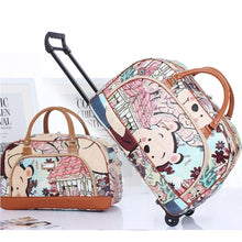 Load image into Gallery viewer, Waterproof Travel Bag Summer Style PU Leather , Duffel Bag - travelprosonline
